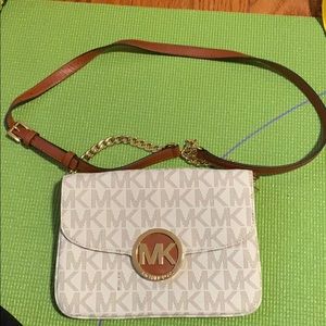 MK fulton flap gsst crossbody